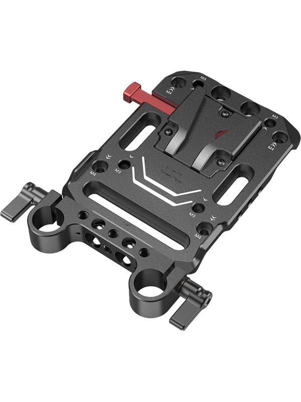 SmallRig 3016 Battery Plate V-Mount w Rod Clamp