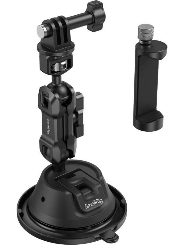 SmallRig 4275 Portable Suction Cup Mount Support Kit for Action Cameras / Mobile Phones SC-1K
