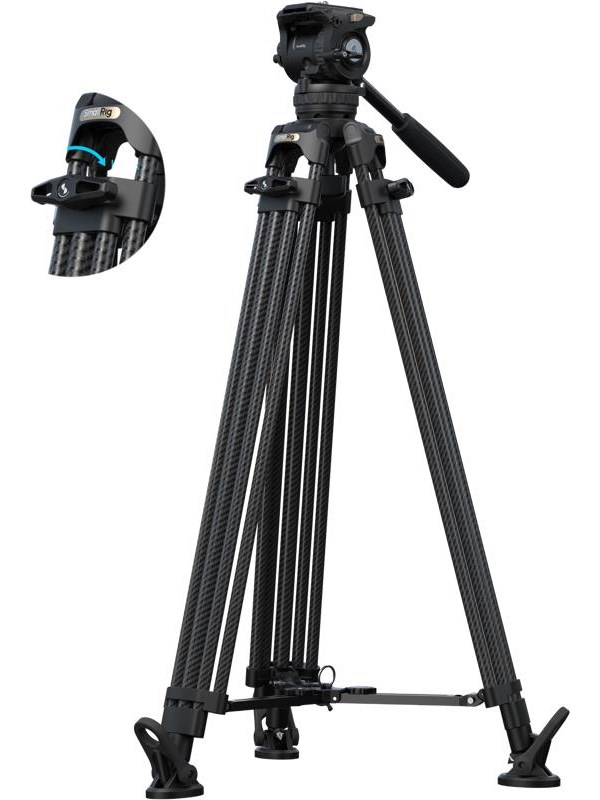 SmallRig 5580 FSD16 FreeSpeed Heavy-Duty Carbon Fiber Tripod