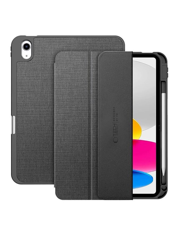 Tech-Protect SC Pen Canvas Case for iPad 10.9" 2022 / iPad 11" 2025 - Grey