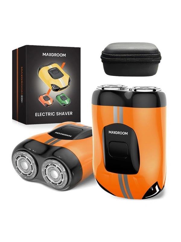 MAXGROOM Shaver M-501 Electric Shaver - Orange