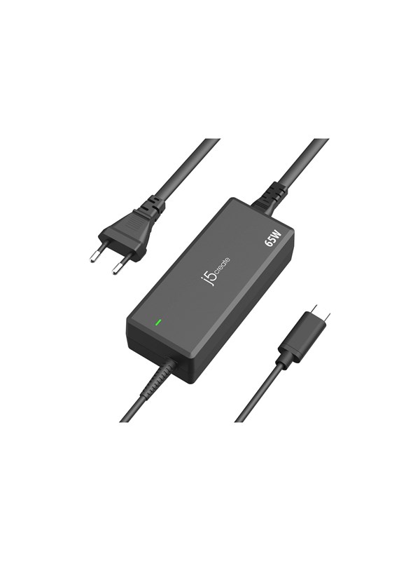 j5create power adapter - 24 pin USB-C - 65 Watt