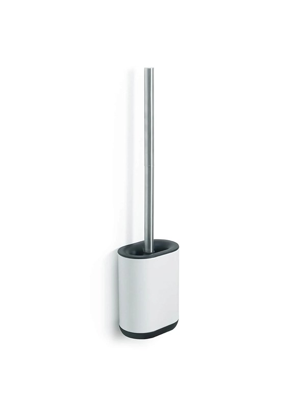 Gedy BIA siliconen toiletborstel, Wit