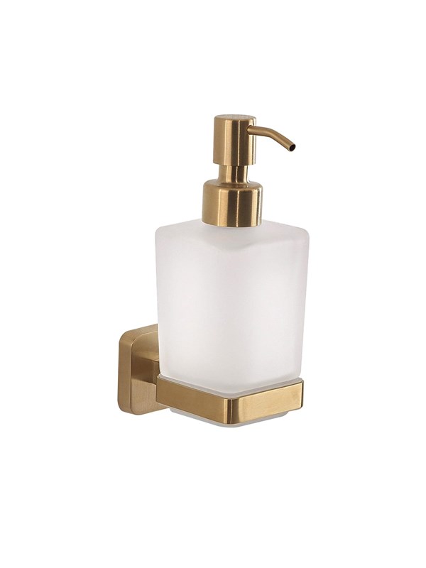 Gedy Tonga Zeepdispenser - Geborsteld Messing
