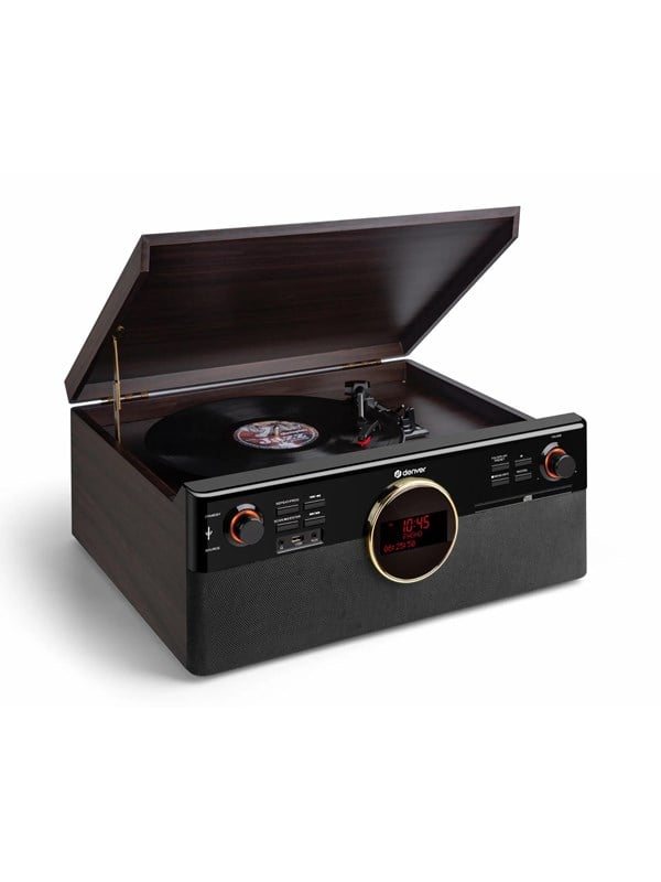 Denver MRD-180DW DARK WOOD - Platenspeler