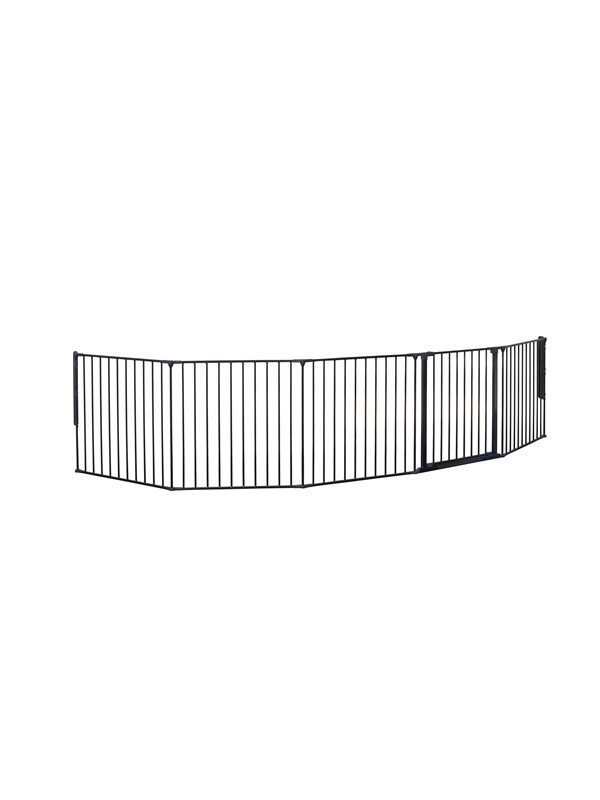 BabyDan Flex XXL Traphekje - Haardhekje - 90 tot 350 cm - Schroefbevestiging - Zwart