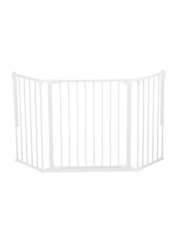 Babydan Configure Gate Flex M Traphek Haardbeschermer Wit hoogte 71cm breedte van 90 tot 146cm