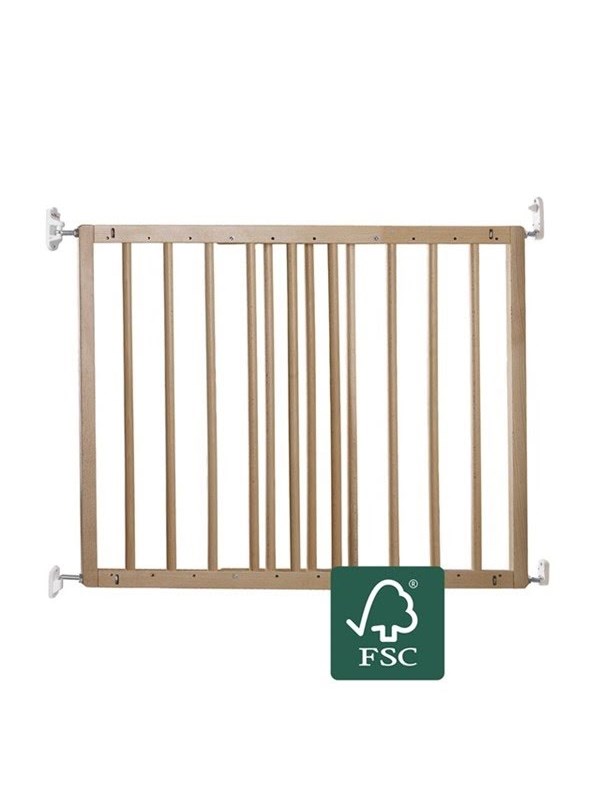 BabyDan MultiDan Houten veiligheidshekje, 60.5-102 cm, Naturel