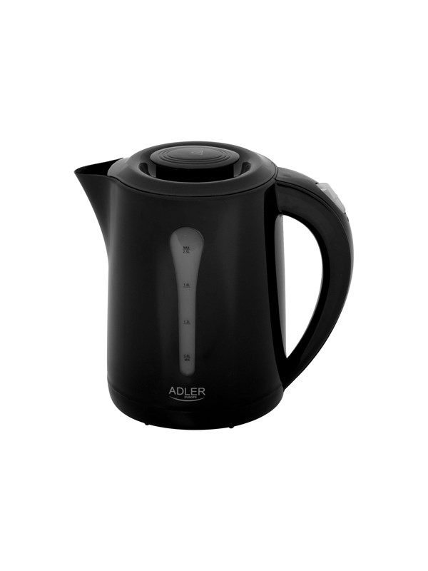 Adler Waterkoker AD 1244 - kettle - black - Zwart - 2200 W