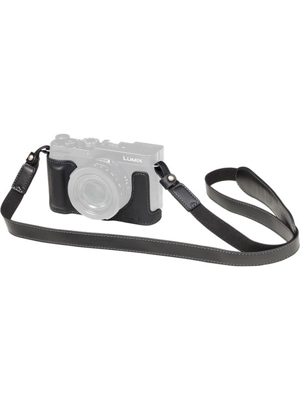 SmallRig 6274 Leather Half Case Kit for Panasonic LUMIX L10 Black