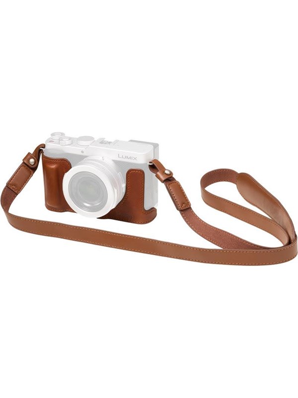 SmallRig 6275 Leather Half Case Kit for Panasonic LUMIX L10 Brown