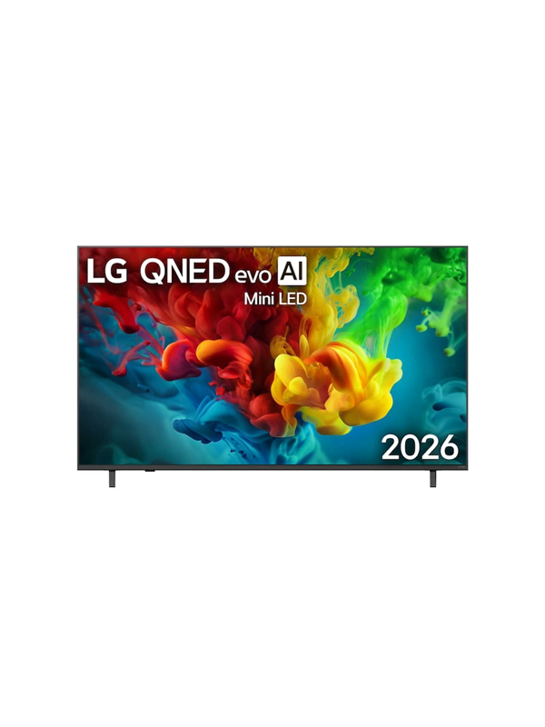 LG Flat screen TV 65" QNED evo MiniLED QNED82 4K AI TV - 2026