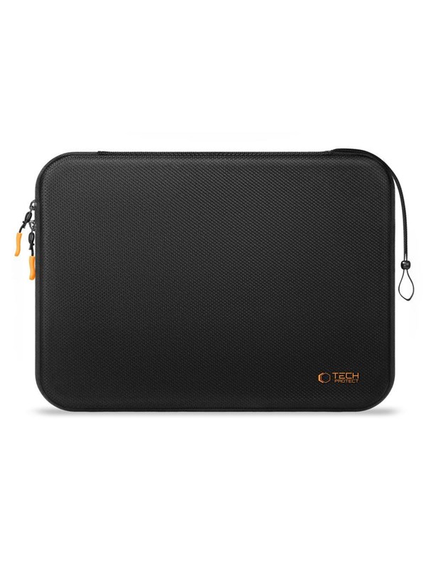 Tech-Protect Hardpouch Laptop Case 15-16 - Black & Orange