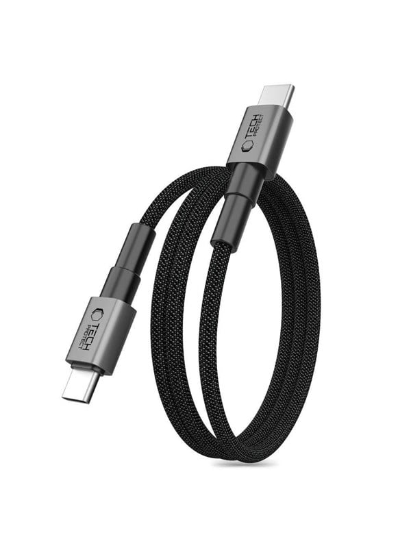Tech-Protect Ultraboost DNA MagTwist USB-C PD Cable 100W / 5A 100 cm - Gray