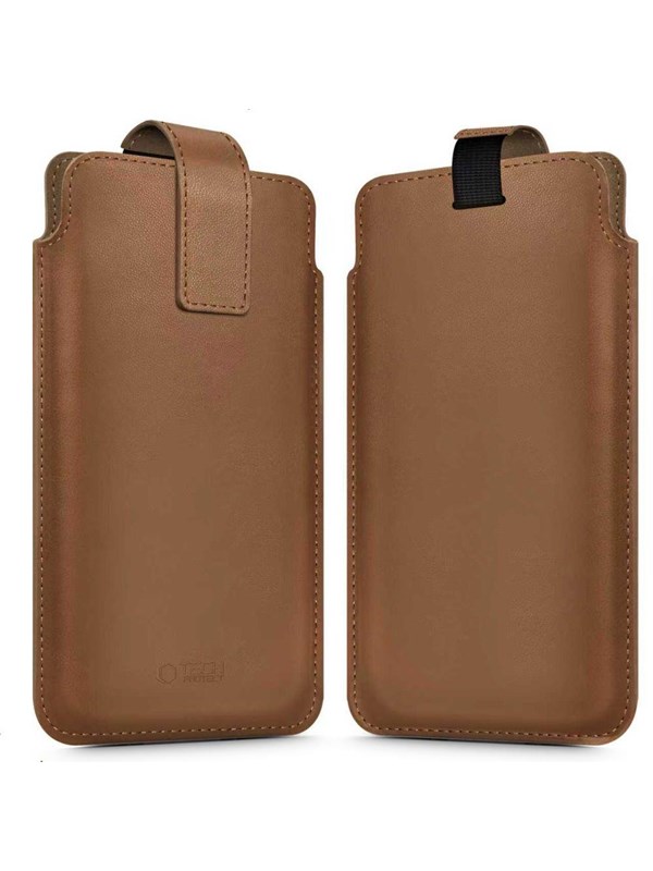 Tech-Protect SM65 case for 6.0-6.9" smartphones - brown