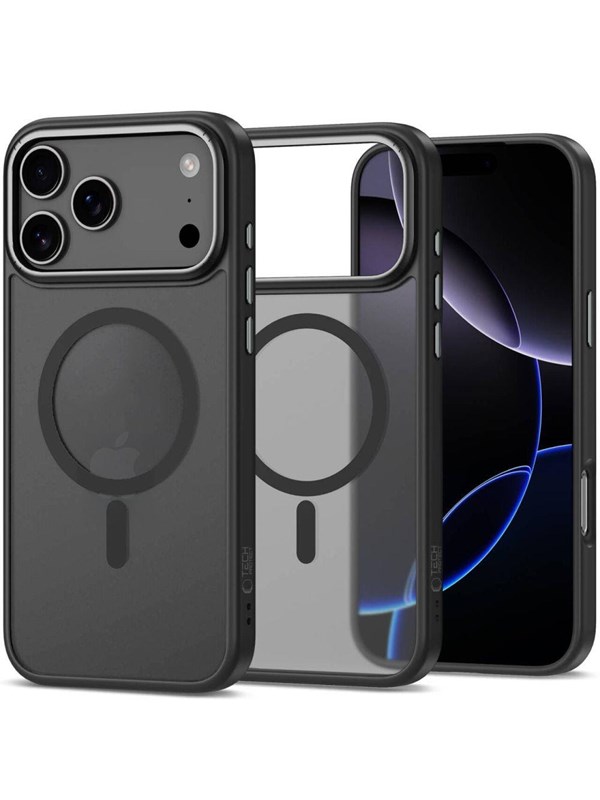 Tech-Protect CamEdge MagSafe Case for iPhone 17 Pro - Clear Matte