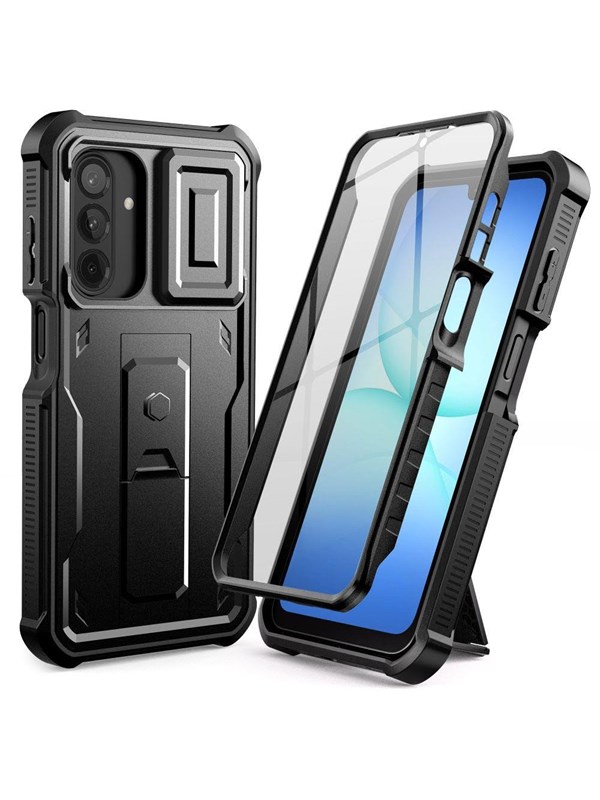 Tech-Protect Kevlar Cam+ Case for Samsung Galaxy A17 4G / 5G - Black