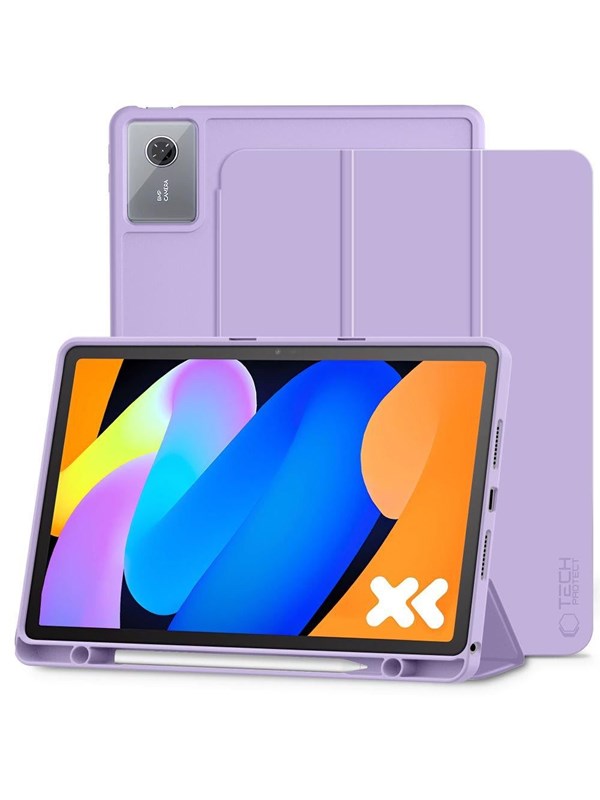 Tech-Protect SmartCase Pen Case for Lenovo Idea Tab 11.0 TB-336 - Purple