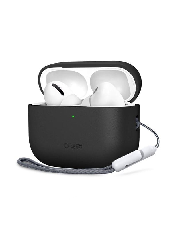 Tech-Protect Silicone Case for AirPods Pro 3 - Black