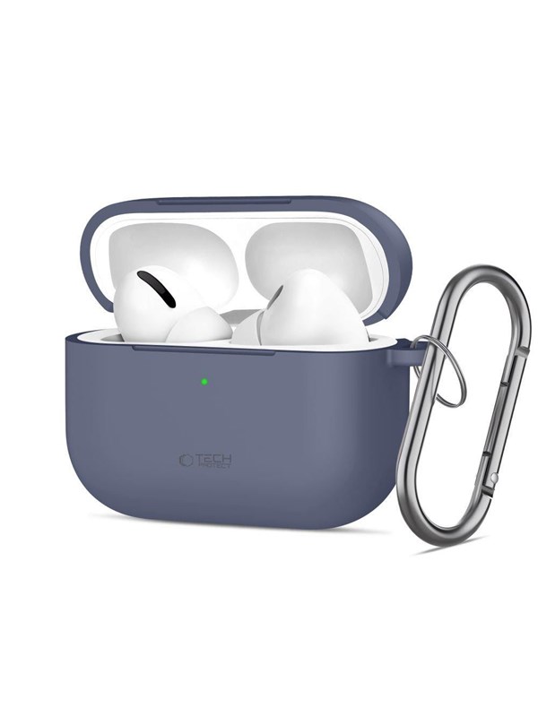 Tech-Protect Silicone Hook Case for AirPods Pro - Blue