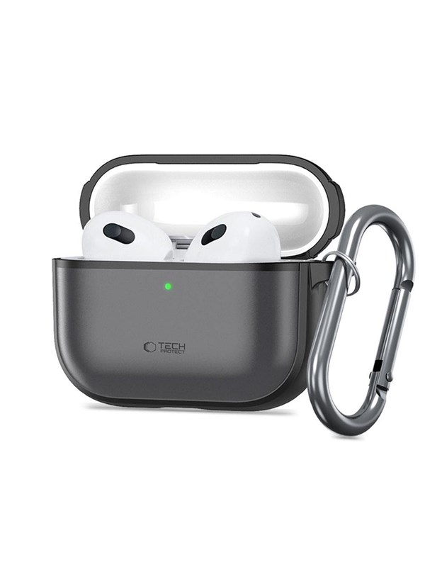 Tech-Protect Silicone Case for AirPods Pro 3 - Matte Black