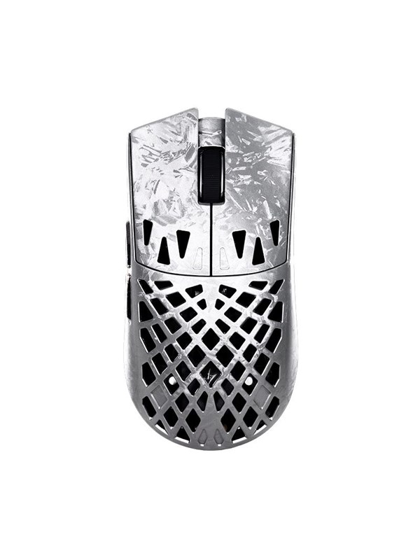 ATK Blazing Sky GHOST Ultimate Hollow Carbon Fiber Wireless Gaming Mouse - Gaming muis - Optisch - 5 knoppen - Zilver