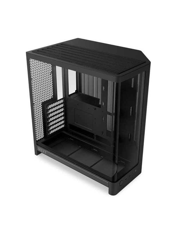 NZXT H6 (2026) - All Black - Case - Miditower - Zwart