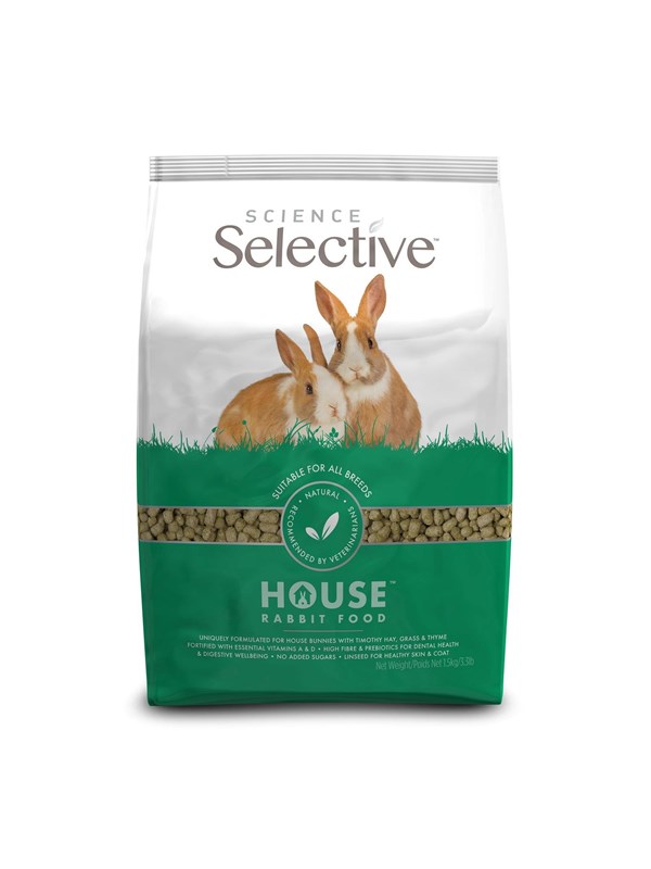Supreme Science Selective House Rabbit - Konijnenvoer - 1.5 kg