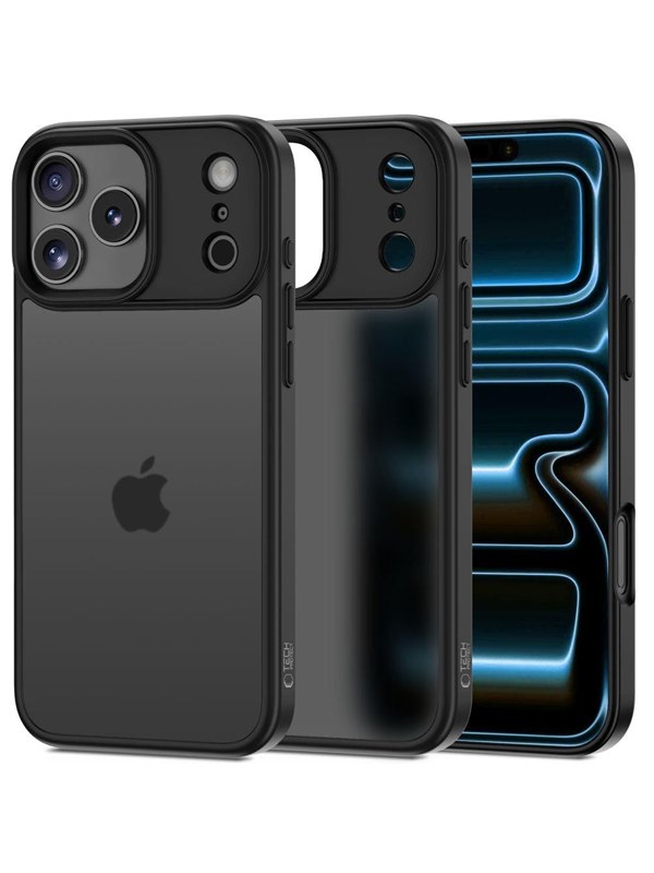 Tech-Protect MagMat Case for iPhone 17 Pro Max - Matte Black