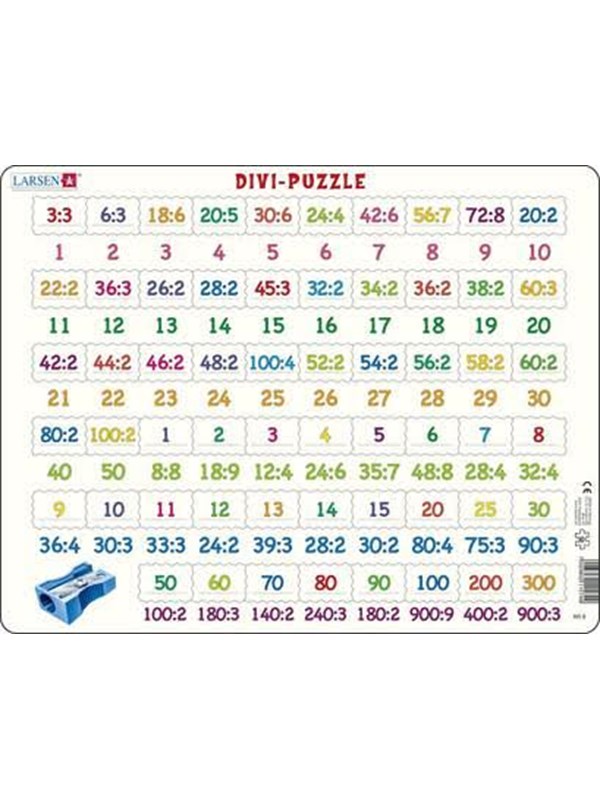 Larsen Puzzles Jigsaw Puzzle Divi-Puzzle - 58 pieces Maxi (36.5x28.5 cm) Vloer