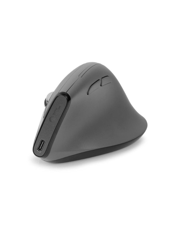Bakker Elkhuizen BakkerElkhuizen Grip Pro - Vertical mouse - Optisch - 6 knoppen - Grijs
