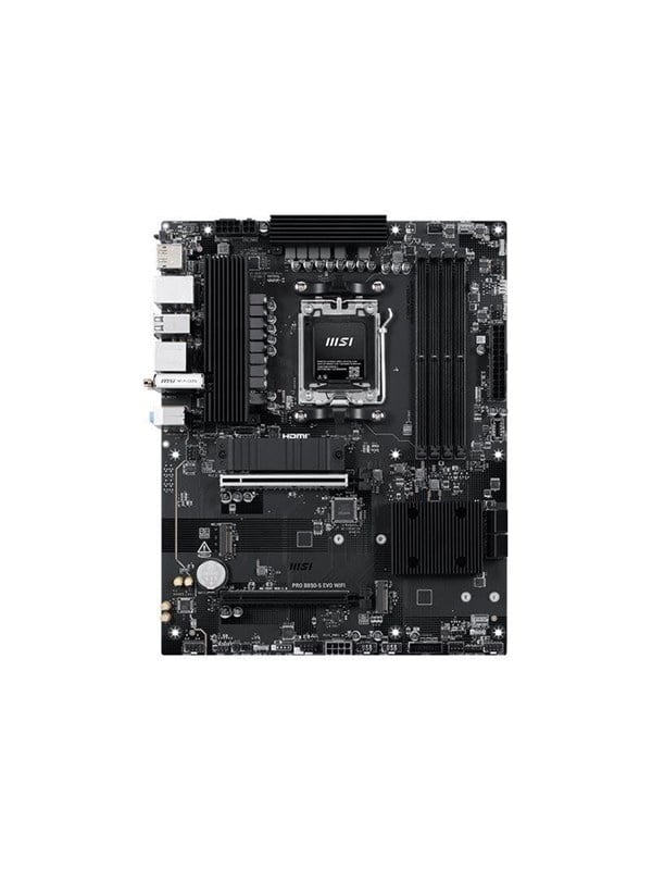 MSI PRO B850-S EVO WIFI - motherboard - ATX - Socket AM5 - AMD B850 Moederbord - AMD B850 - AMD AM5 - DDR5 RAM - ATX