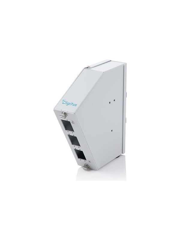 DIGITUS fibre-optic distribution box - angled