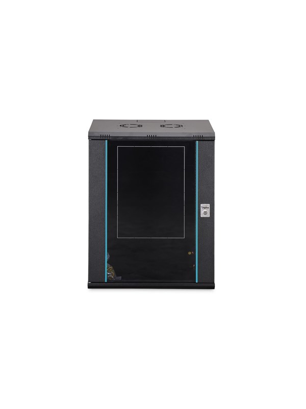 DIGITUS DN-37113 - 16U Wall-Mounted Cabinet | 600x450mm | Glass Door | Unmounted