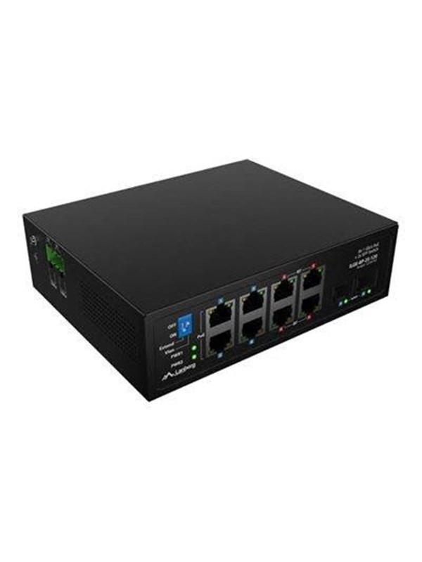 Lanberg ILGE-8P-2S-120 - switch - 8 ports - unmanaged - rack-mountable