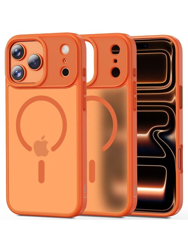 Tech-Protect MagMat MagSafe Case for iPhone 17 Pro - Orange
