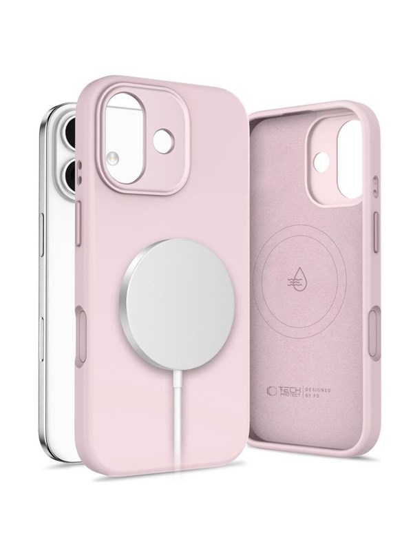Tech-Protect Uniq MagSafe Case for iPhone 17 - Pink
