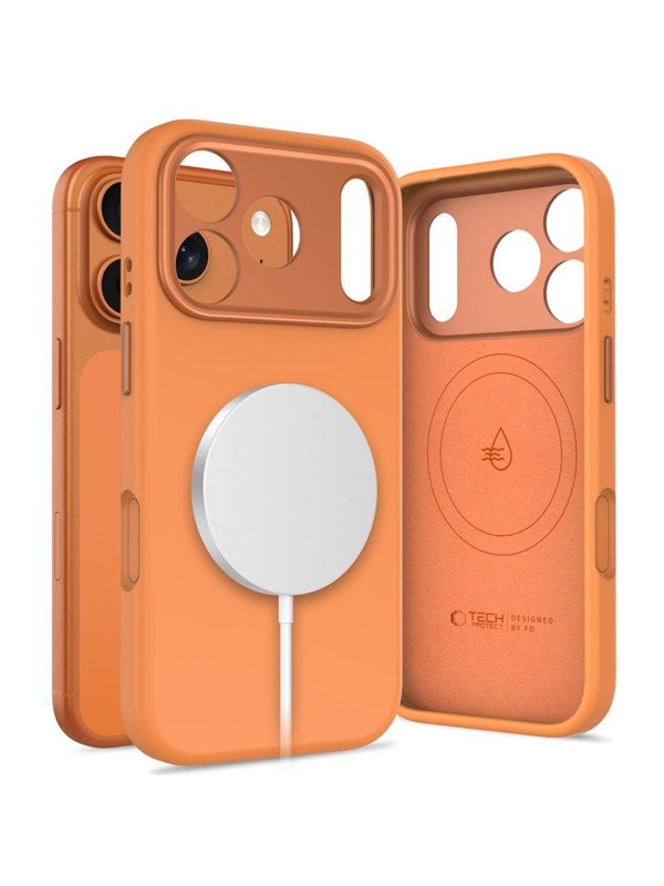 Tech-Protect Uniq MagSafe MagSafe Case for iPhone 17 Pro - Orange