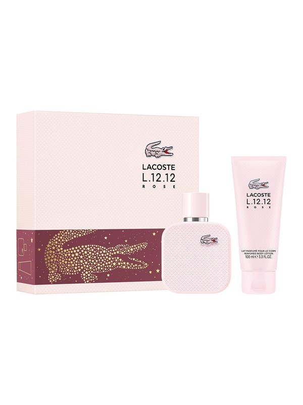 Lacoste L.12.12 Rose 150ml.- Gift Set