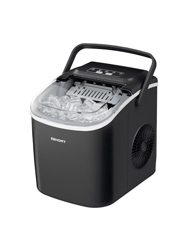 Euhomy Ijsmaker IM016 12kg Ice Cube Maker - Black