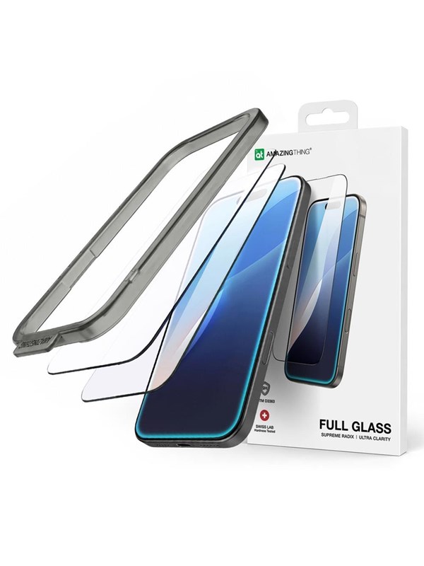 AmazingThing Radix Full Tempered Glass for iPhone 17 Pro Max (Set of 2)