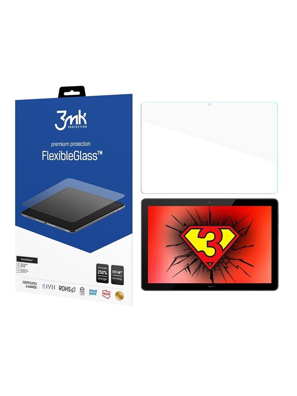 3mk Hybrid Glass FlexibleGlass for Huawei MediaPad T5 - up to 11"