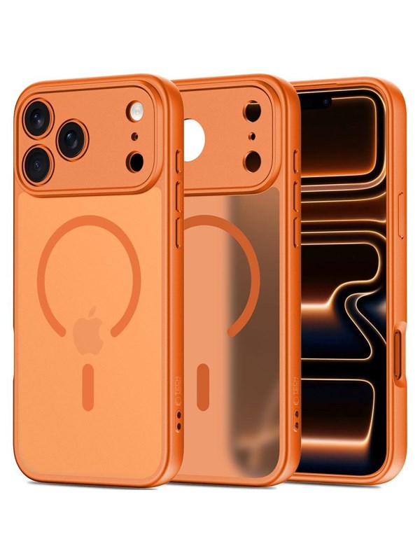 Tech-Protect BasicMag MagSafe Case for iPhone 17 Pro - Orange