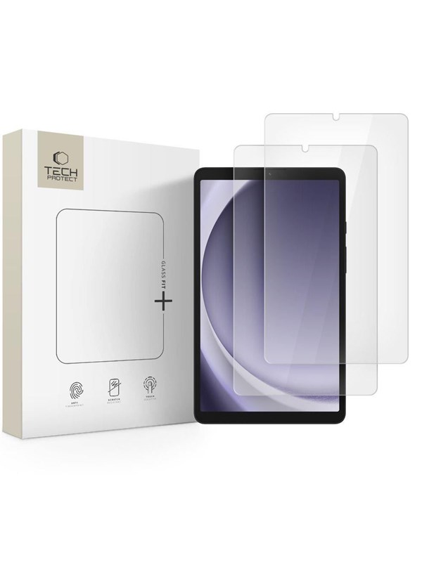 Tech-Protect Glass Fit+ 2-Pack for Samsung Galaxy Tab A9 / A11 8.7 X110 / X115 / X133 / X135