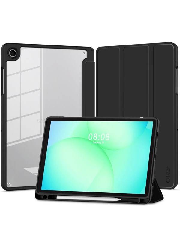 Tech-Protect SC Pen Hybrid Case for Samsung Galaxy Tab A9 / A11 8.7 X110 / X115 / X133 / X135 - Black