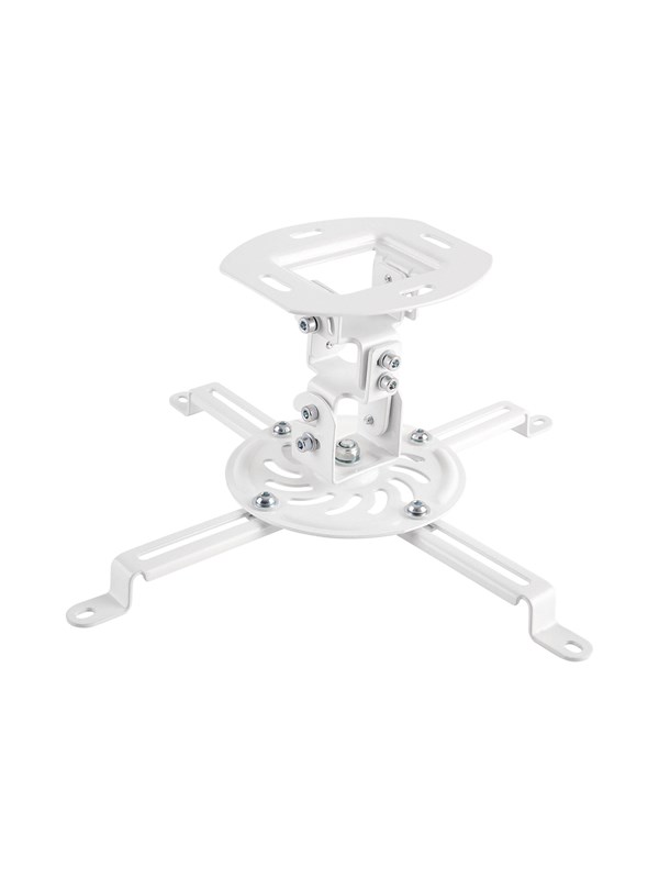 Deltaco mounting kit - for projector - up to 13.5 kg 54 - 320 150 mm - matt white