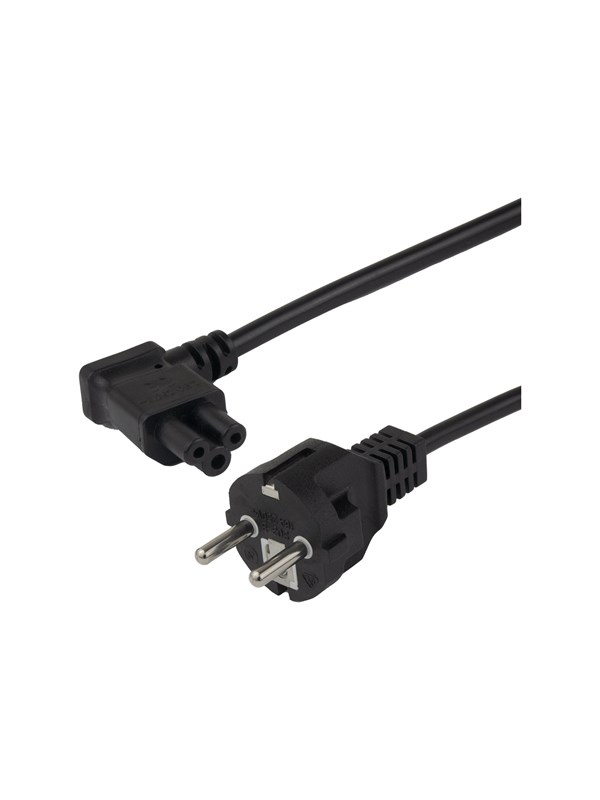 Deltaco - power cable - power CEE 7/7 to IEC 60320 C5 - 2 m