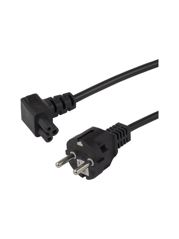 Deltaco - power cable - power CEE 7/7 to IEC 60320 C5 - 3 m