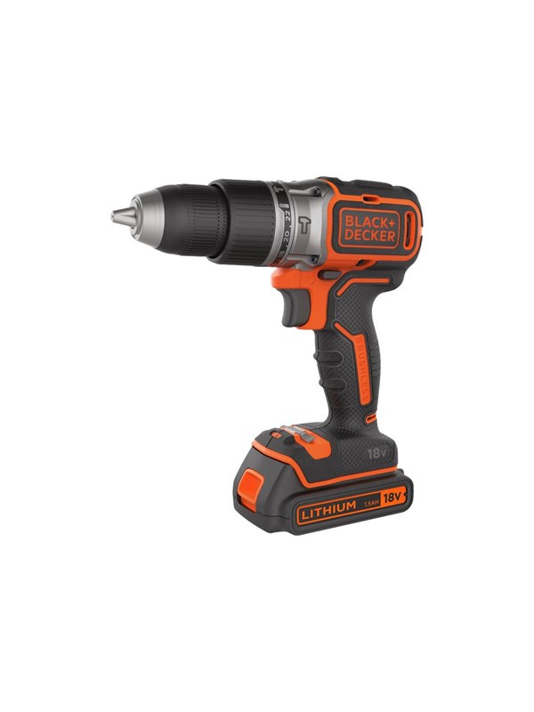 Black & Decker BLACK+DECKER - hammer drill - cordless - 2-speed
