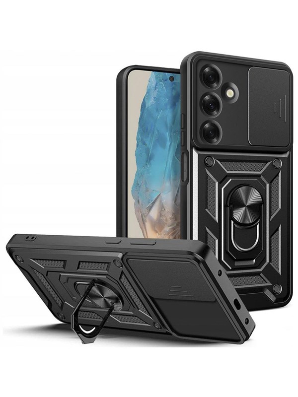 Tech-Protect Camshield Pro Case for Samsung Galaxy M35 5G - Black